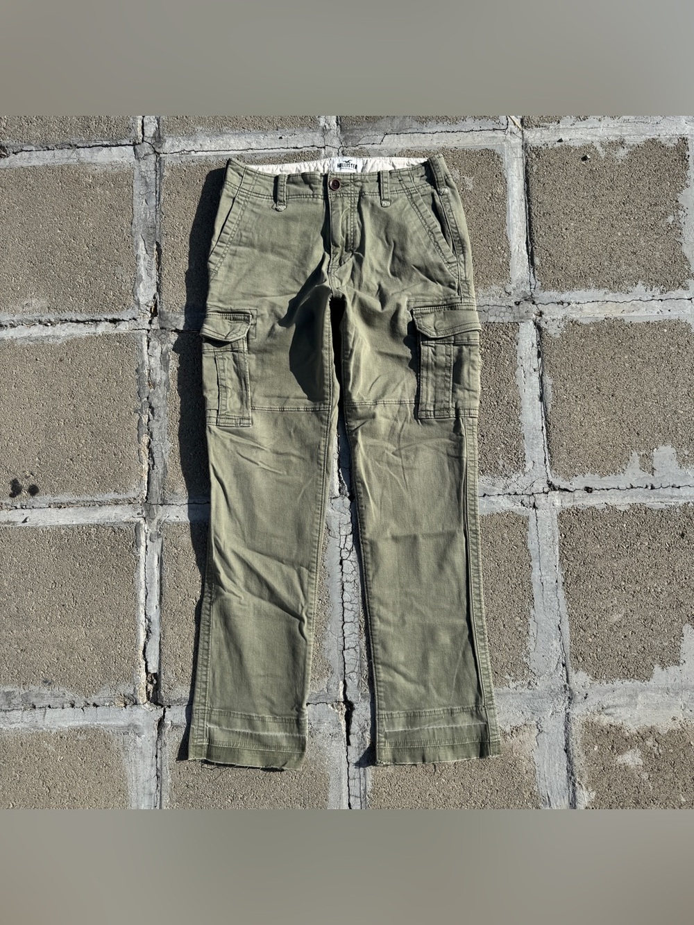 Hollister Olive Green Cargo Pants